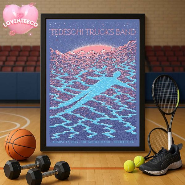 Tedeschi Trucks Band At The Greek Theatre In Berkeley CA On August 12 2025 Home Decor Poster Canvas