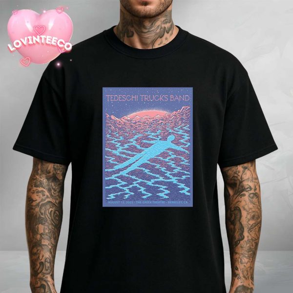 Tedeschi Trucks Band At The Greek Theatre In Berkeley CA On August 12 2025 Unisex T-Shirt