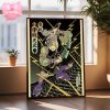 Akaza Demon Slayer And Chicago Bulls Fusion In Old Japanese Style Tattoo 2025 Home Decor Poster Canvas