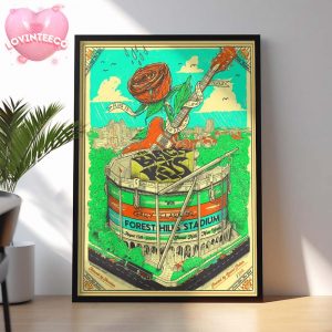 The Black Keys With Gary Clark JR At Forest Hills Stadium In Forest Hills NY On August 13 2025 Home Decor Poster Canvas
