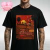 The Who Live Performance Poster At Leeds In UK 2025 Fiery Stage Illustration Vintage Style Unisex T-Shirt