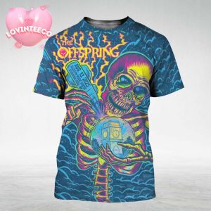 The Offspring At Blossom Music Center In Cuyahoga Falls OH On August 13 2025 All Over Print Shirt