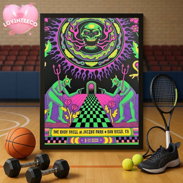 The Rady Shell San Diego Tonight At Jacobs Park In San Diego CA On August 11 2025 Home Decor Poster Canvas