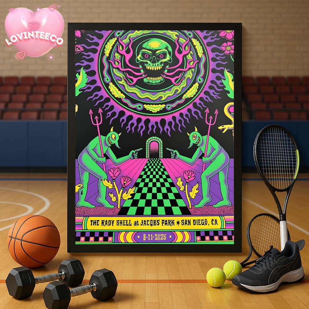 The Rady Shell San Diego Tonight At Jacobs Park In San Diego CA On August 11 2025 Home Decor Poster Canvas