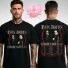 Chris Stapleton Tour Full Show Combined Poster For Noblesville IN Ruoff Music Center On August 1 2025 Two Sides Unisex T-Shirt