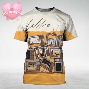 Wilco At Mission Ballroom In Denver Colorado On Saturday August 16 2025 All Over Print Shirt